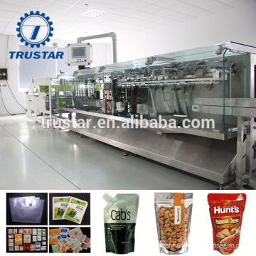 food packaging sterilization reusable spout pouches packing machine